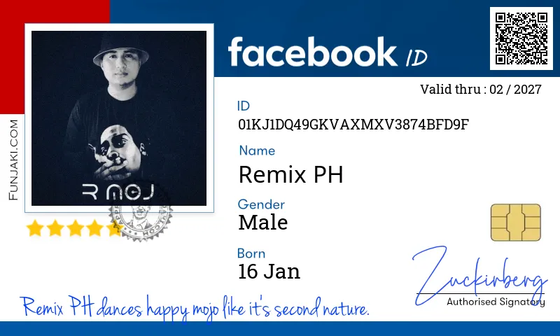 Facebook ID Card