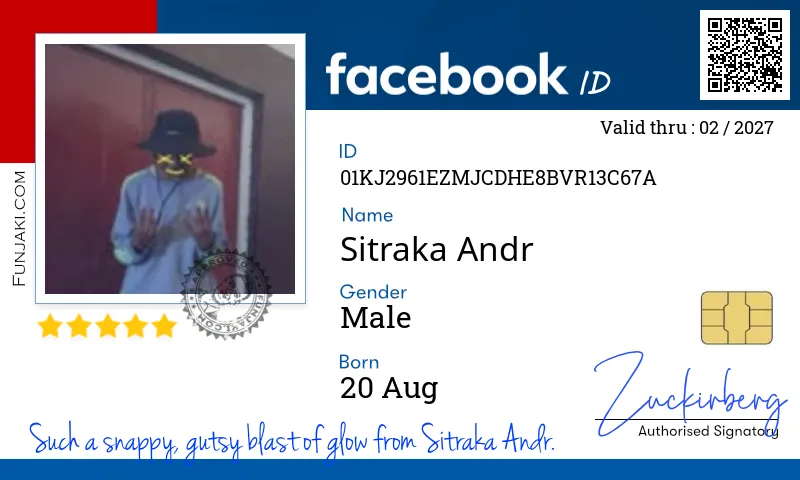 Facebook ID Card