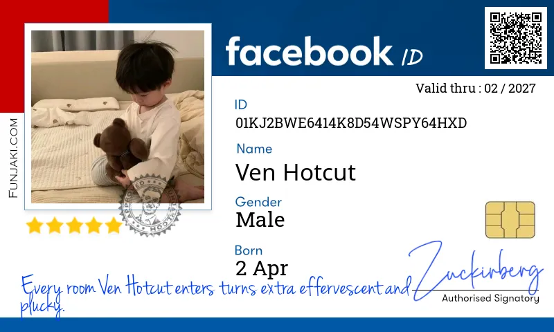 Facebook ID Card