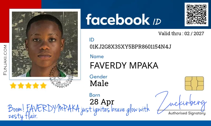 Facebook ID Card