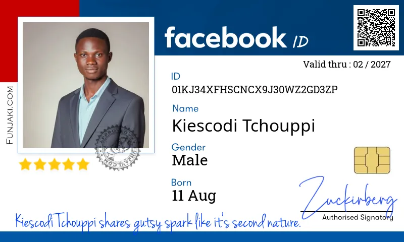 Facebook ID Card