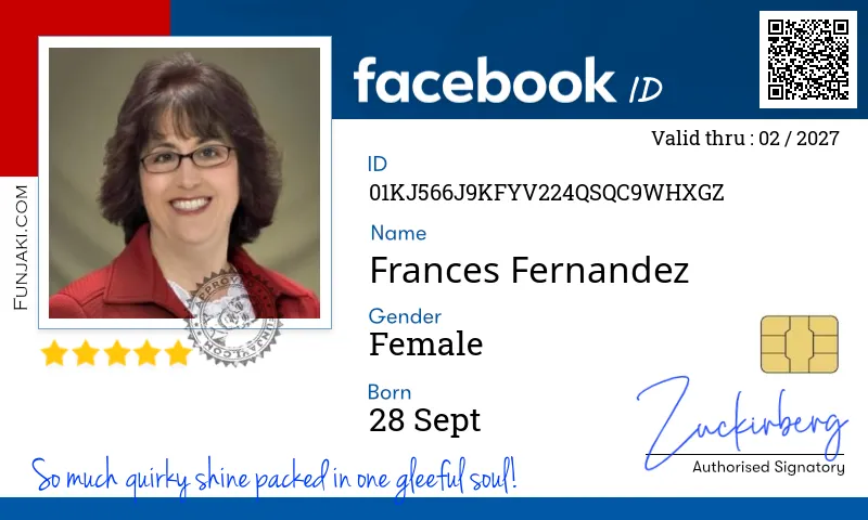 Facebook ID Card