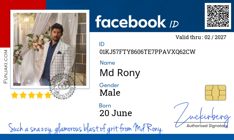 Facebook ID Card