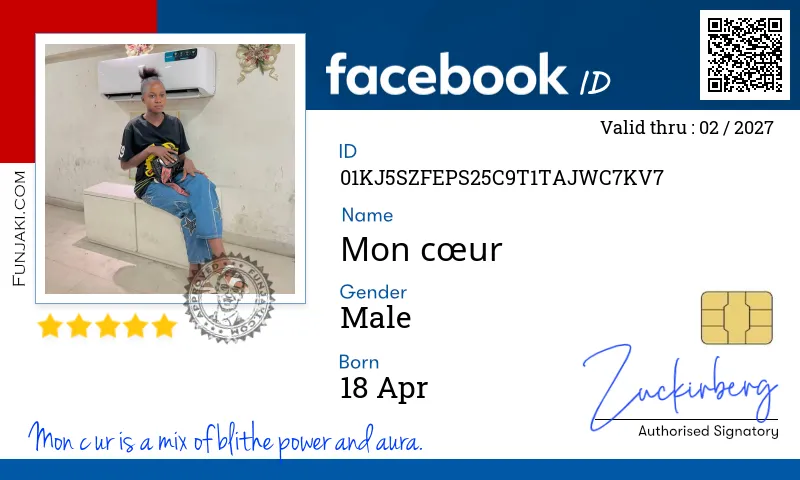 Facebook ID Card