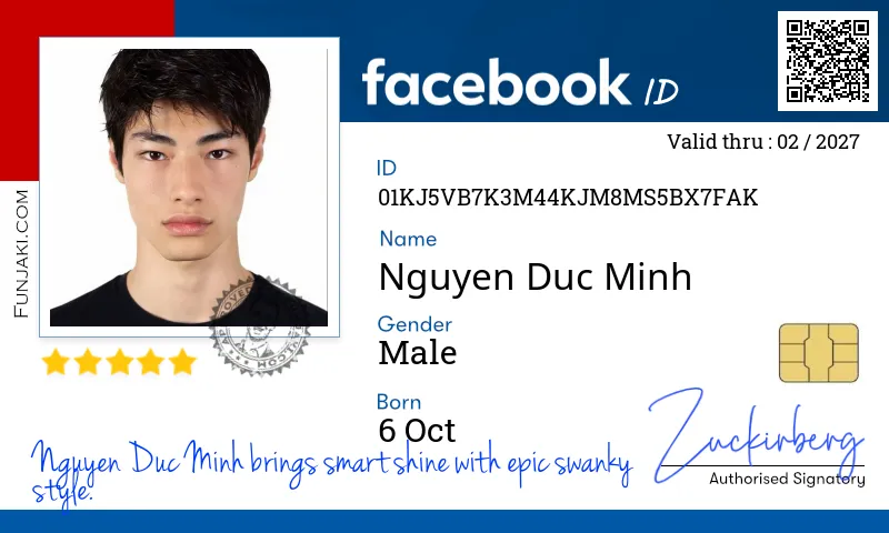 Facebook ID Card