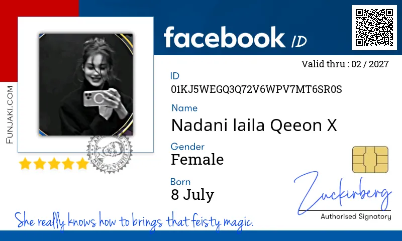 Facebook ID Card