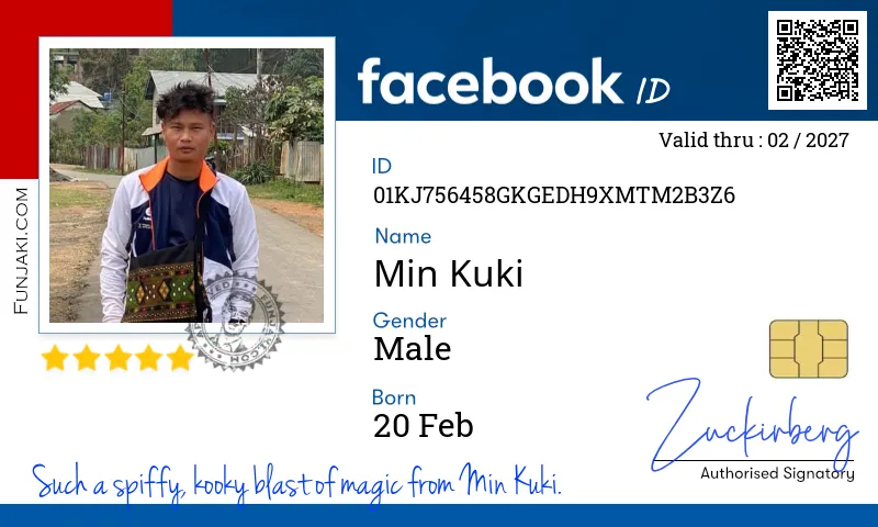 Facebook ID Card