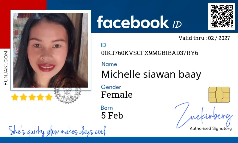 Facebook ID Card