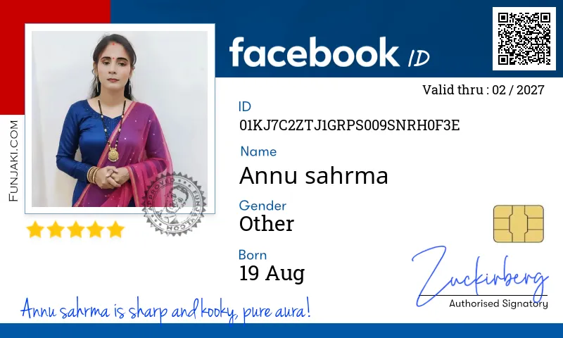 Facebook ID Card