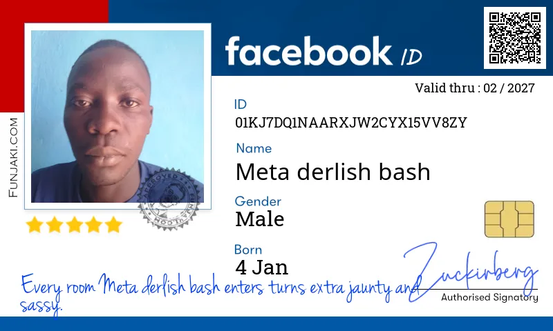 Facebook ID Card