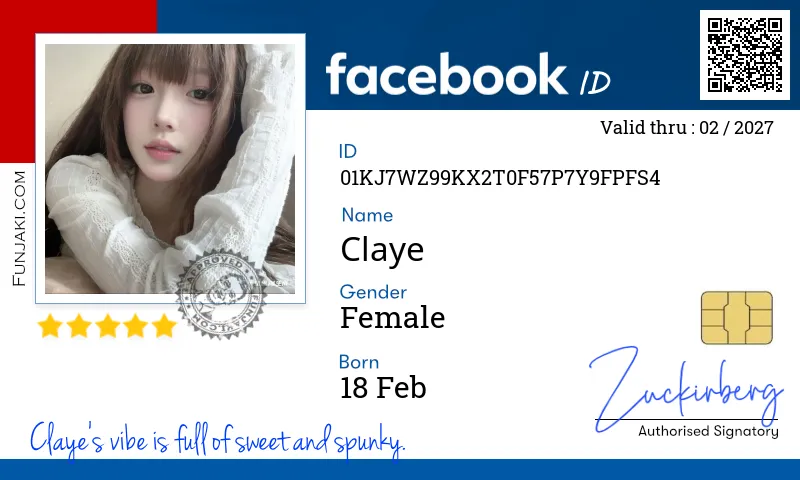 Facebook ID Card