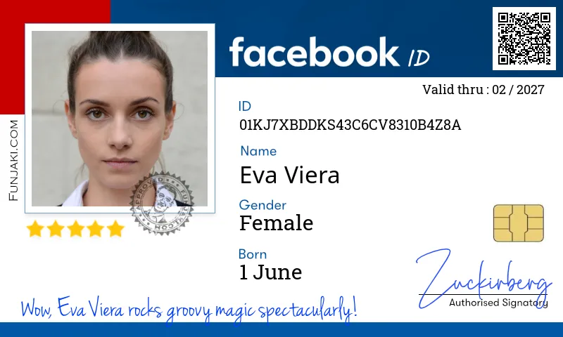 Facebook ID Card