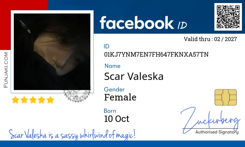 Facebook ID Card