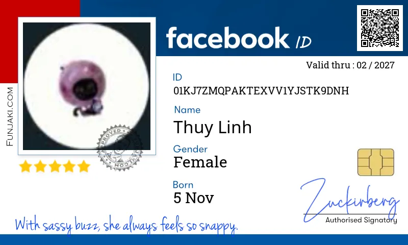 Facebook ID Card