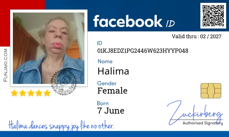 Facebook ID Card