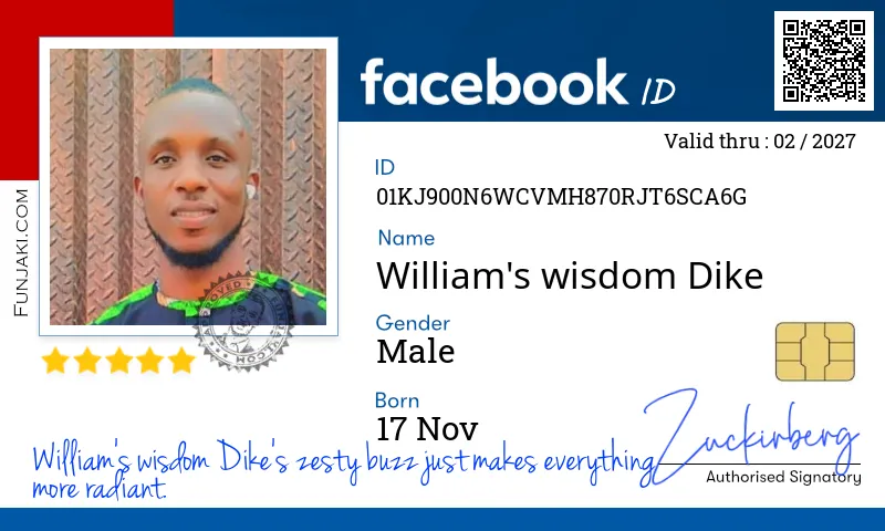 Facebook ID Card