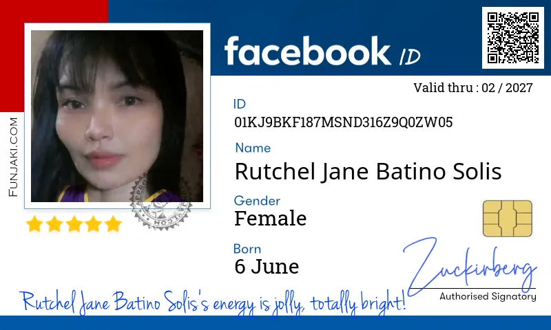 Facebook ID Card