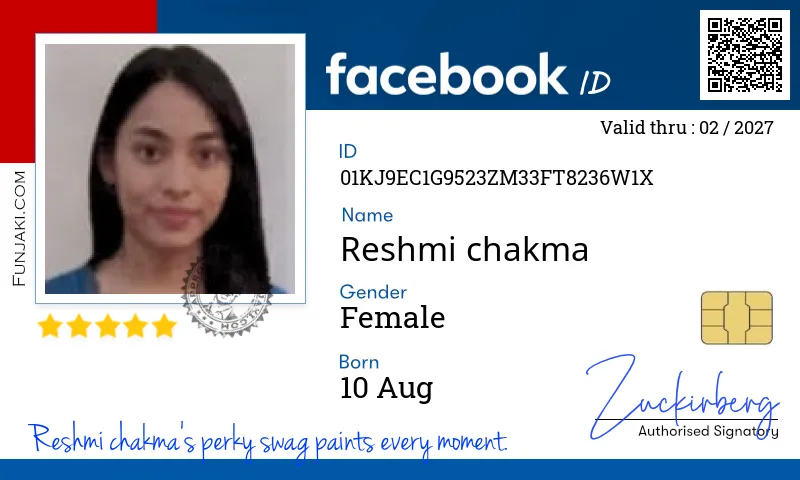 Facebook ID Card