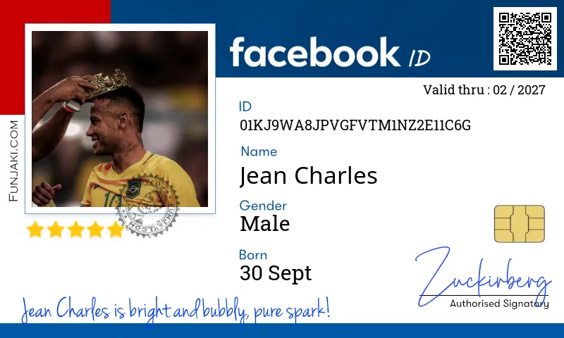 Facebook ID Card