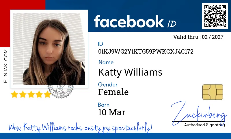 Facebook ID Card