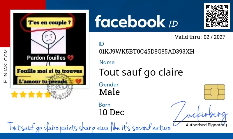 Facebook ID Card