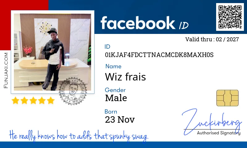 Facebook ID Card