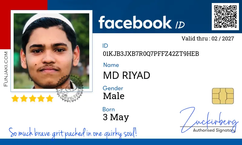 Facebook ID Card