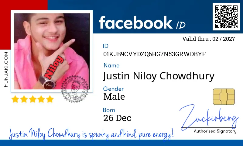 Facebook ID Card
