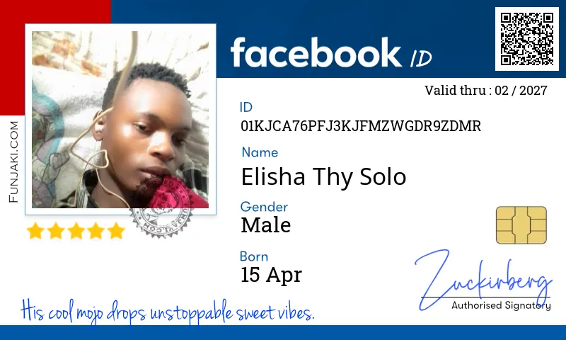Facebook ID Card