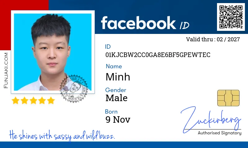 Facebook ID Card
