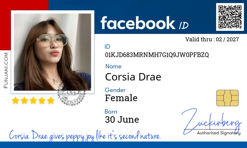 Facebook ID Card