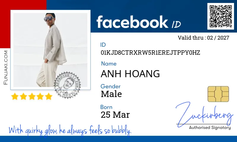 Facebook ID Card