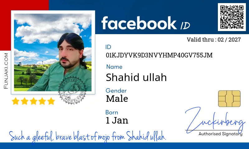 Facebook ID Card