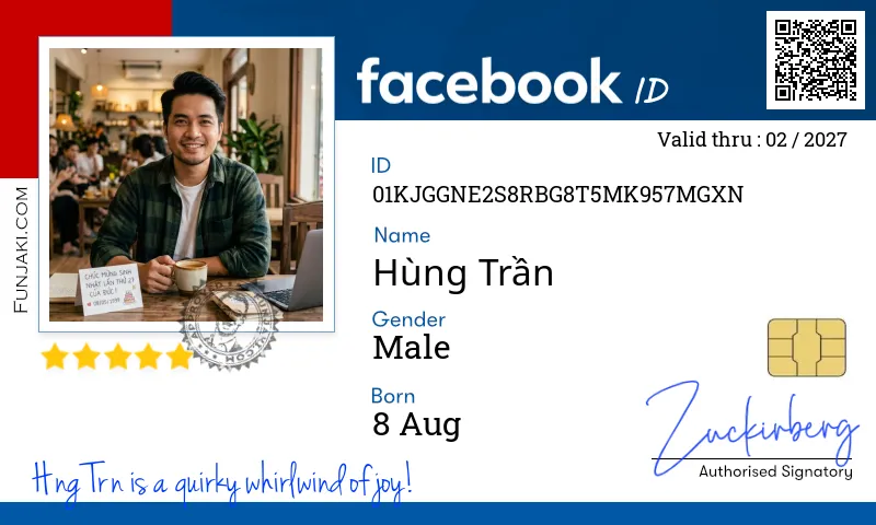 Facebook ID Card