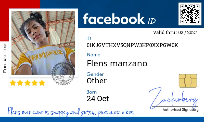 Facebook ID Card