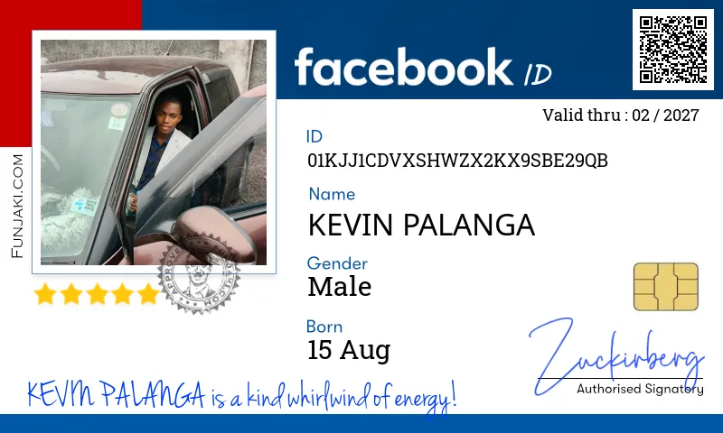 Facebook ID Card