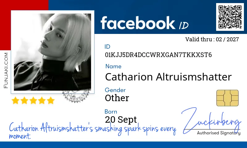 Facebook ID Card