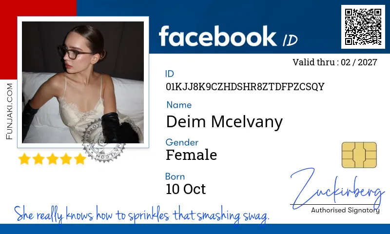 Facebook ID Card