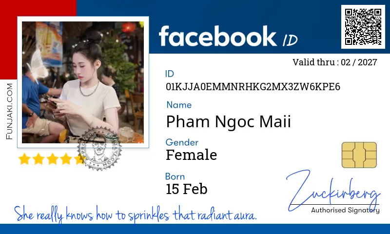 Facebook ID Card