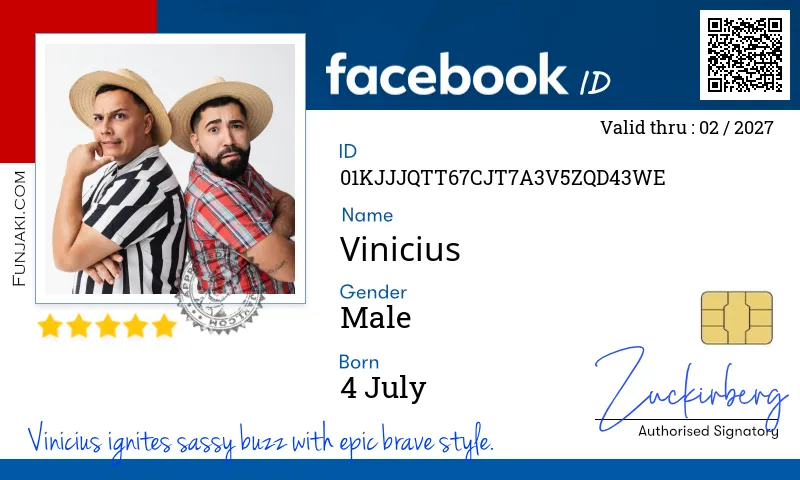 Facebook ID Card