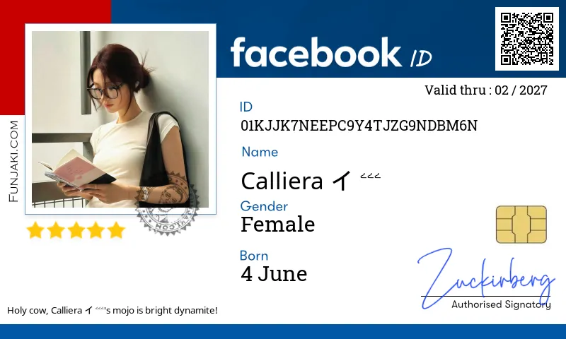 Facebook ID Card