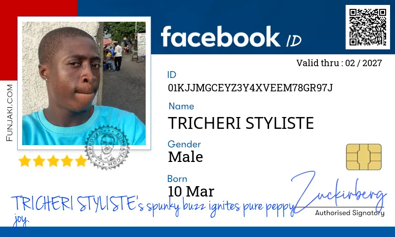 Facebook ID Card