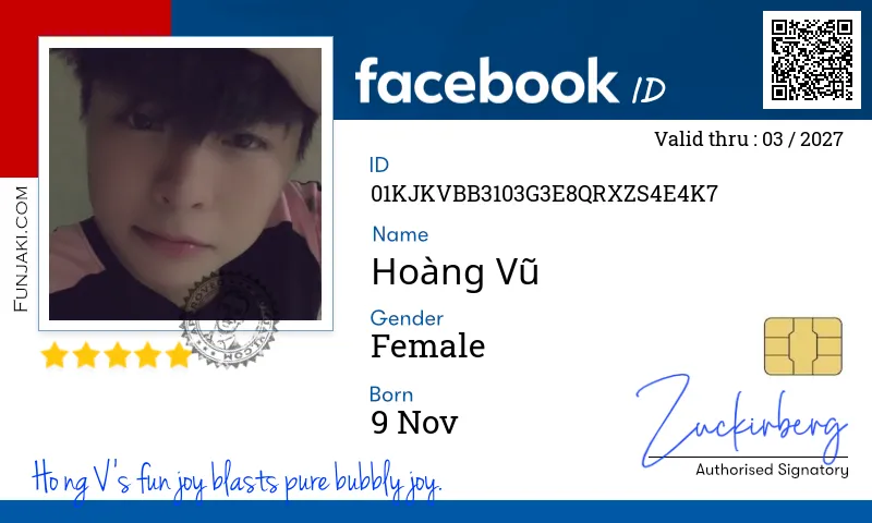 Facebook ID Card
