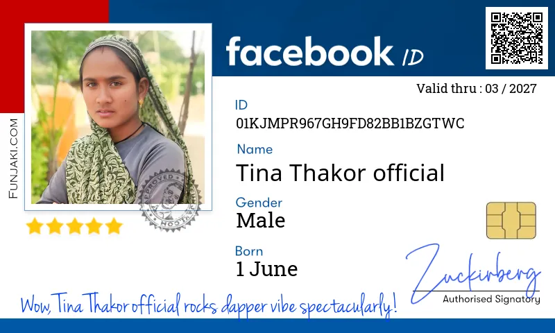Facebook ID Card