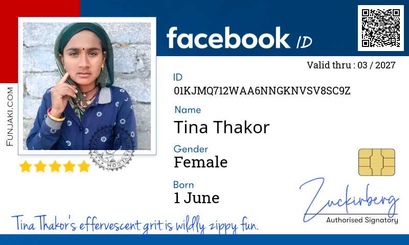 Facebook ID Card