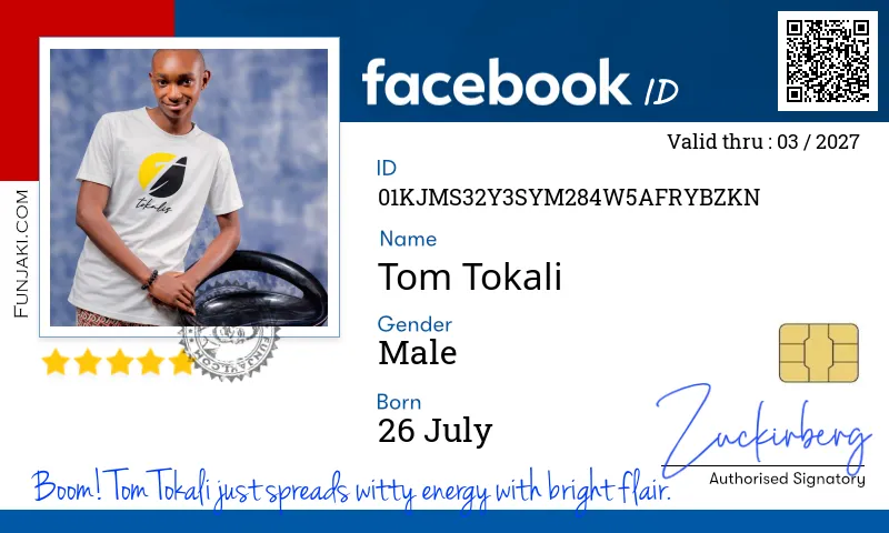 Facebook ID Card
