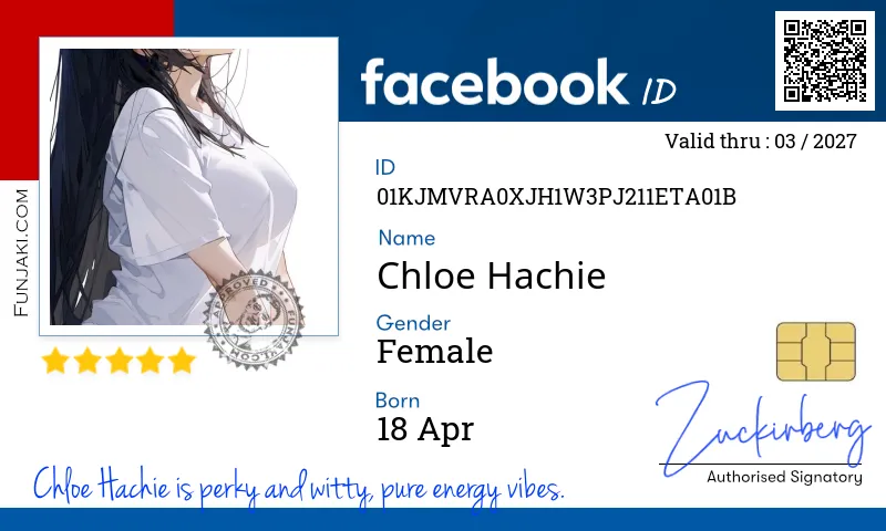 Facebook ID Card