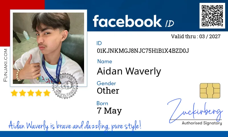 Facebook ID Card
