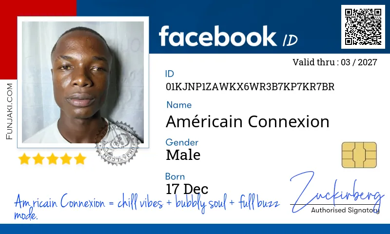 Facebook ID Card