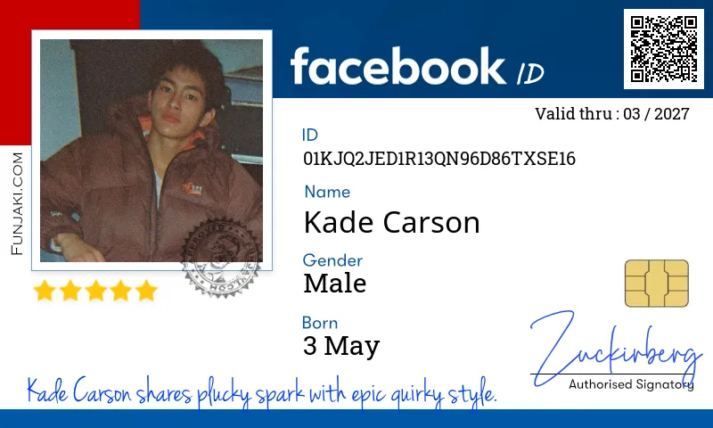 Facebook ID Card